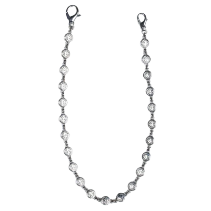 LOST HILLS LH5 CHAIN WALLET BIG SILVER