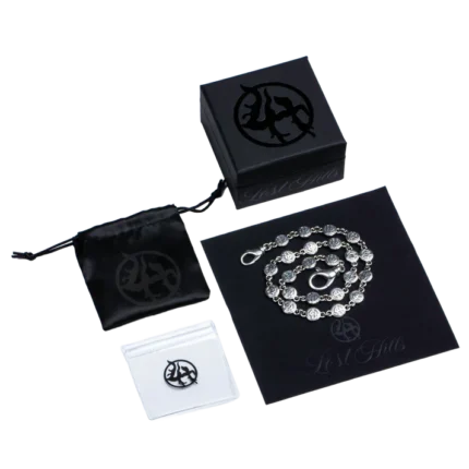 LOST HILLS LH5 CHAIN WALLET BIG SILVER