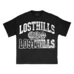 LOST HILLS LHBF001 TSHIRT - BLACK