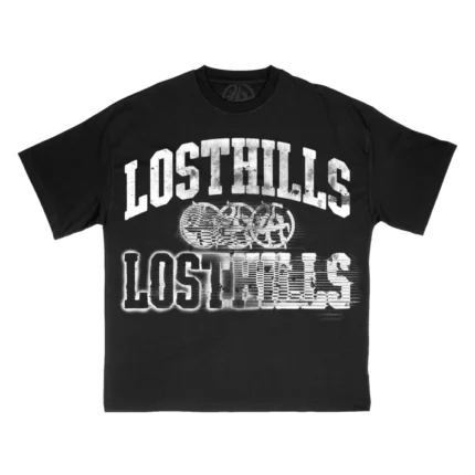 LOST HILLS LHBF001 TSHIRT - BLACK