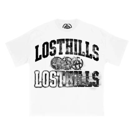 LOST HILLS LHBF001 TSHIRT - WHITE