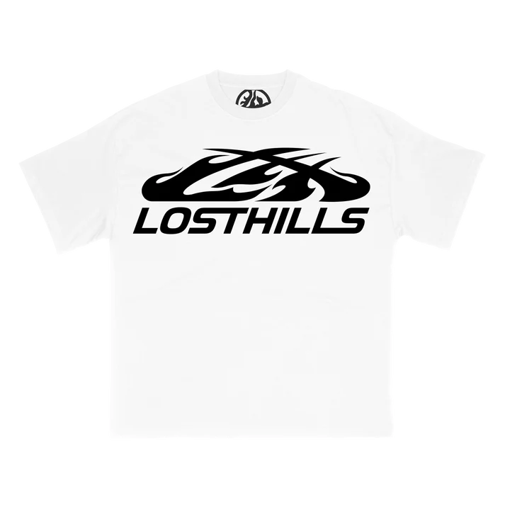 LHBF007 LOST HILLS LHBF002 TSHIRT - WHITE
