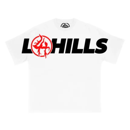 LOST HILLS LHBF003 TSHIRT - WHITE