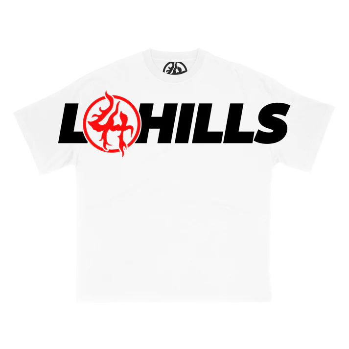 LHBF011 LOST HILLS LHBF003 TSHIRT - WHITE