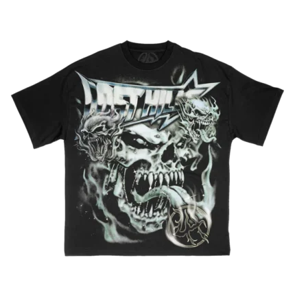 LOST HILLS LHBF004 TSHIRT - BLACK