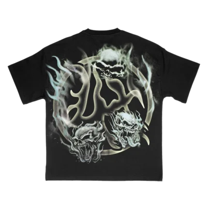 LOST HILLS LHBF004 TSHIRT - BLACK