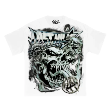 LOST HILLS LHBF004 TSHIRT - WHITE