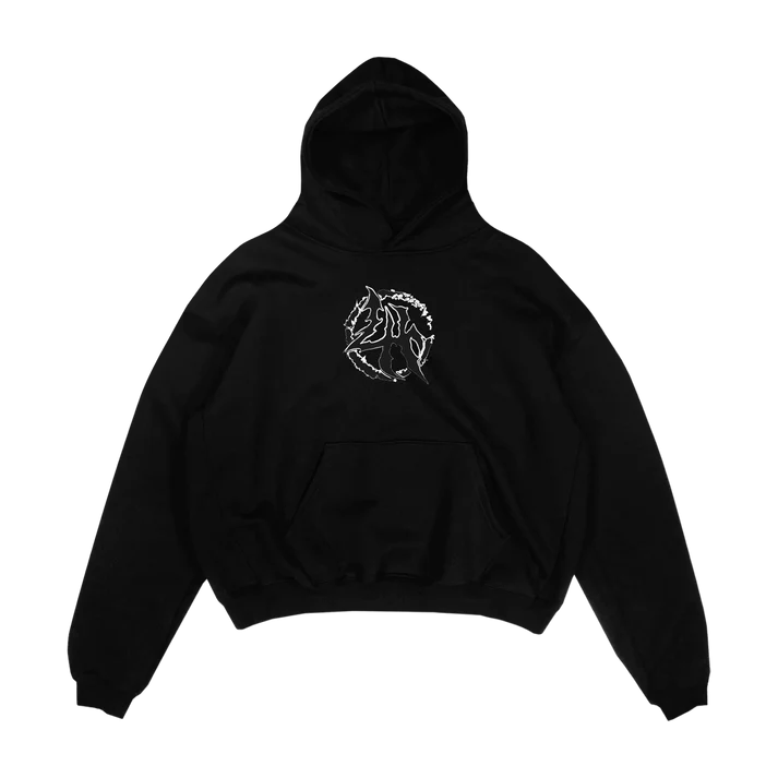 LHBF021 LOST HILLS LHBF007 HOODY - BLACK