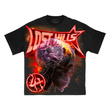 LOST HILLS LH6001 TSHIRT - BLACK
