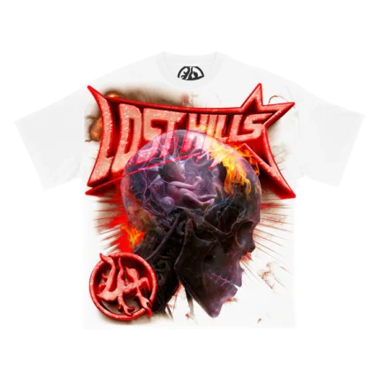 LOST HILLS LH6001 TSHIRT - WHITE