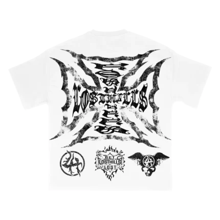 LOST HILLS LH6002 TSHIRT - WHITE