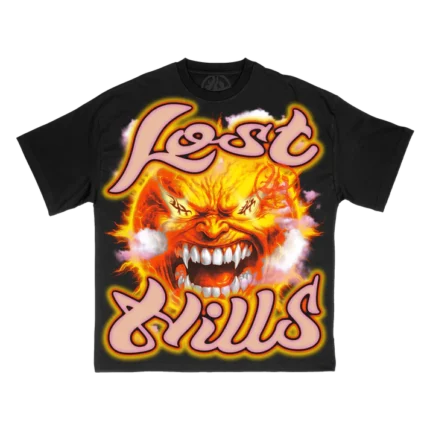 LOST HILLS LH6004 TSHIRT - BLACK