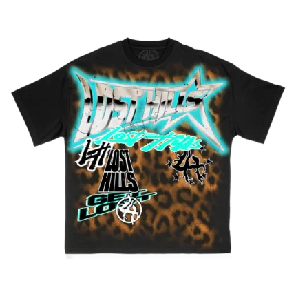 LOST HILLS LH6005 TSHIRT - BLACK
