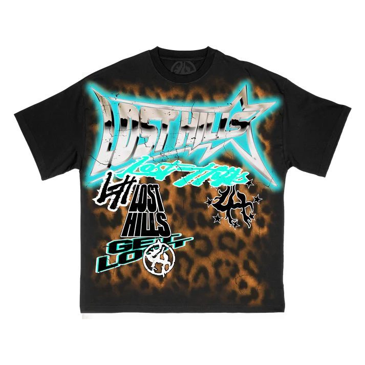LHD6_17 LOST HILLS LH6005 TSHIRT - BLACK