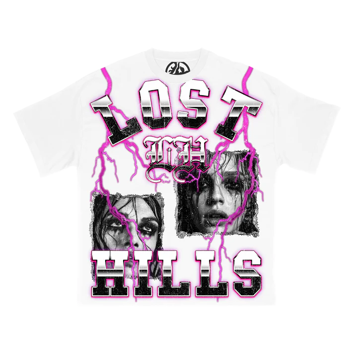 LHD6_23 LOST HILLS LH6006 TSHIRT - WHITE
