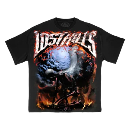 LOST HILLS LH6007 TSHIRT - BLACK