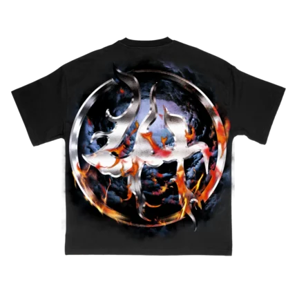 LOST HILLS LH6007 TSHIRT - BLACK