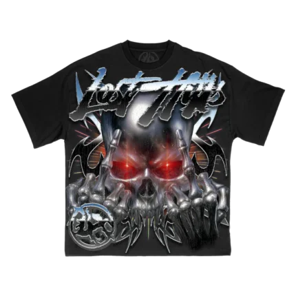 LOST HILLS LH6009 TSHIRT - BLACK