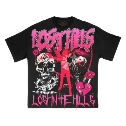 LOST HILLS LH6010 TSHIRT - BLACK