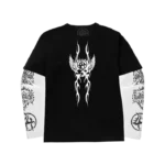 LOST HILLS LH6001 2FER LONG SLEEVE - BLACK