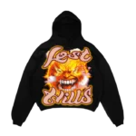 LOST HILLS LH6004 HOODY - BLACK