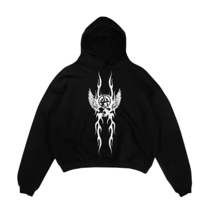 LOST HILLS LH6002 HOODY - BLACK