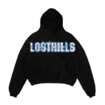 LOST HILLS LH6012 HOODY - BLACK
