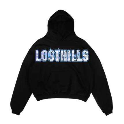 LOST HILLS LH6012 HOODY - BLACK