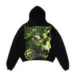 LOST HILLS LH6011 HOODY - BLACK