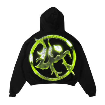 LOST HILLS LH6011 HOODY - BLACK