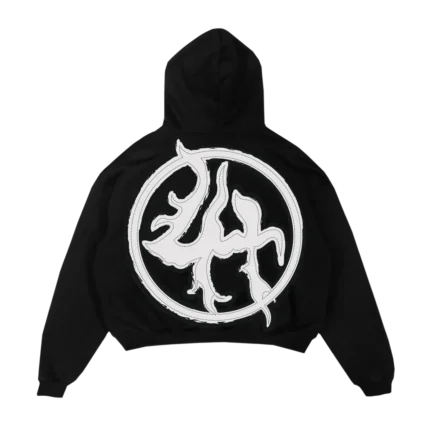 LOST HILLS LH6013 HOODY - BLACK