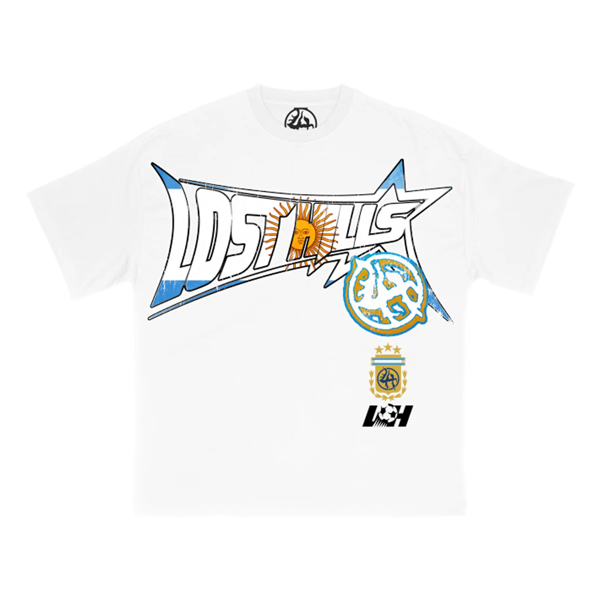LH_WORLDCUP_10 LOSTHILLS ARGENTINA TEE - WHITE
