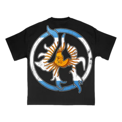 LOSTHILLS ARGENTINA TEE - BLACK