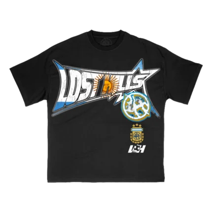 LOSTHILLS ARGENTINA TEE - BLACK