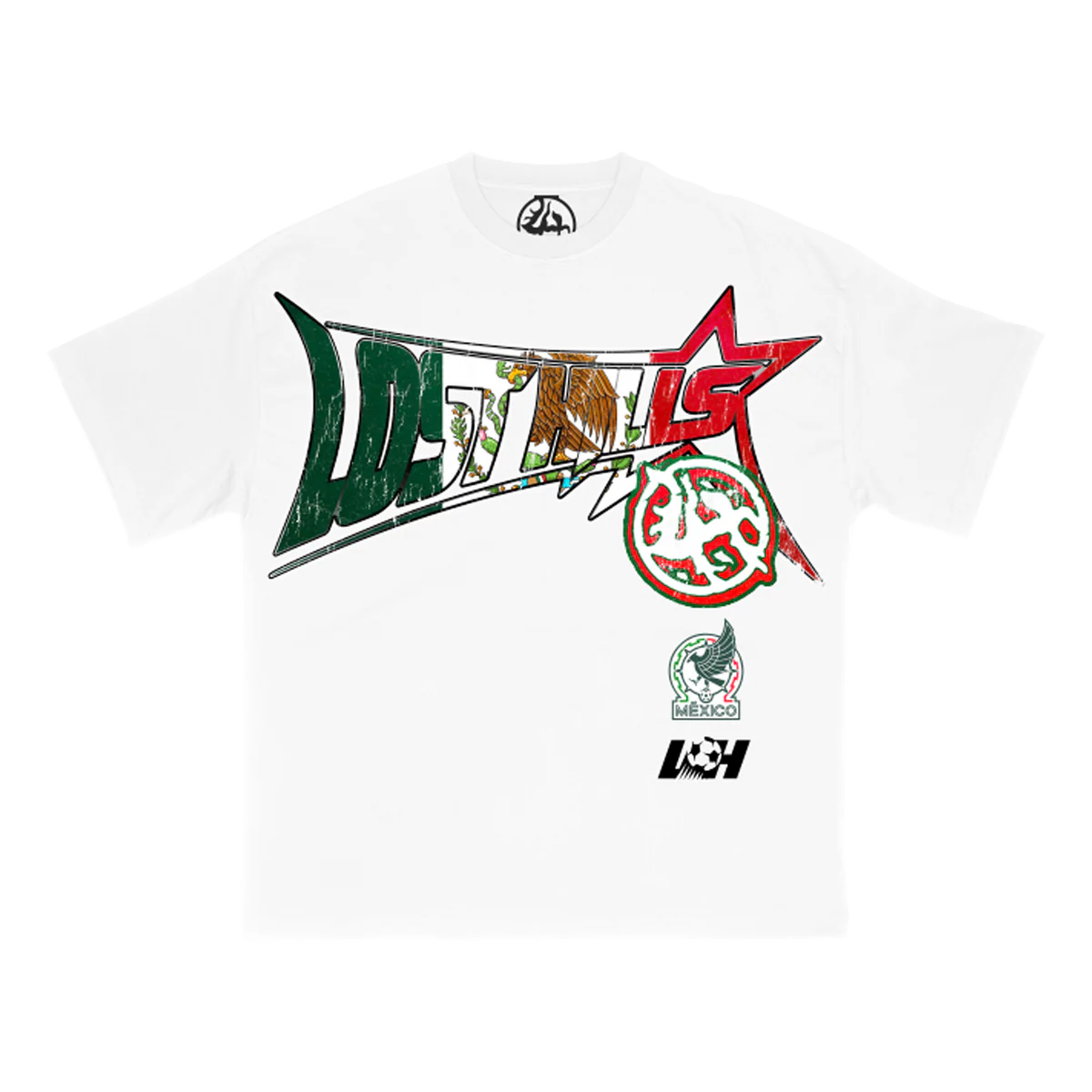 LH_WORLDCUP_16 LOSTHILLS MEXICO TEE - WHITE