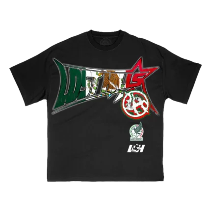 LOSTHILLS MEXICO TEE - BLACK