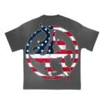 LOSTHILLS USA TEE - WASH