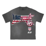 LOSTHILLS USA TEE - WASH