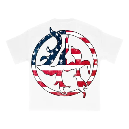 LOSTHILLS USA TEE - WHITE
