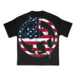 LOSTHILLS USA TEE - BLACK