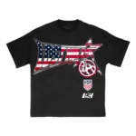 LOSTHILLS USA TEE - BLACK