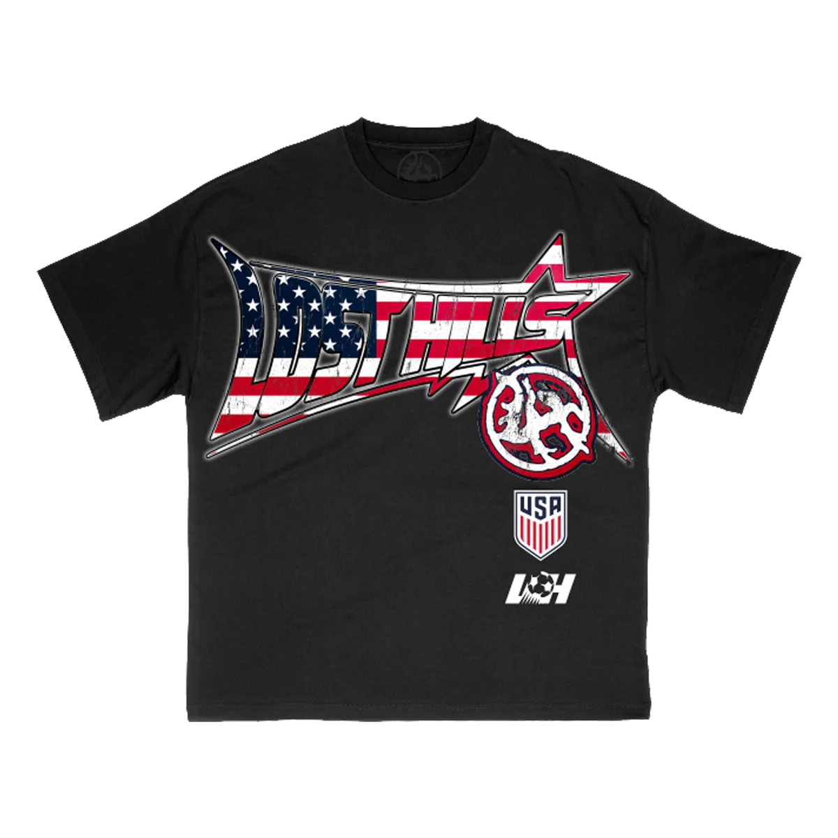 LH_WORLDCUP_24 LOSTHILLS USA TEE - BLACK
