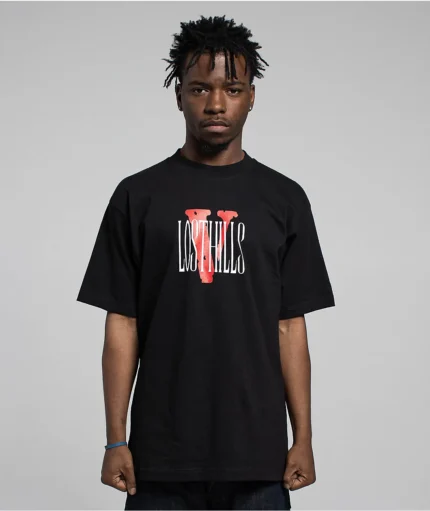 VLONE x LOSTHILLS OG Black T-Shirt
