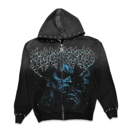 Shattered Hearts “Anxiety” Black Hoodie