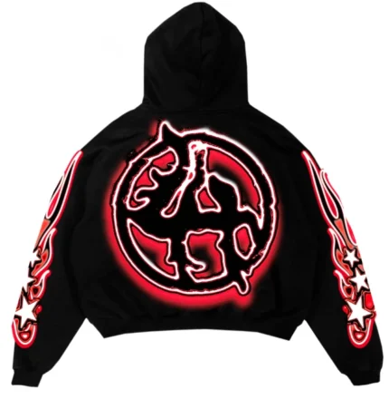 Lost Hills Raging Skull Hoodie