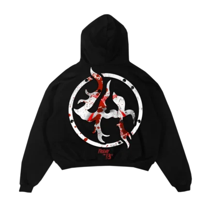 LH 0001 - BLACK HOODY