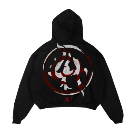LH 0007 - BLACK HOODY