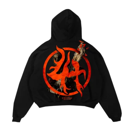 LH 0008 - BLACK HOODY
